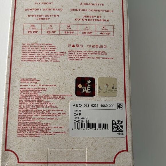 Snoopy Boxer Briefs Mens Small 3 Pack American Eagle - Picture 3 of 3